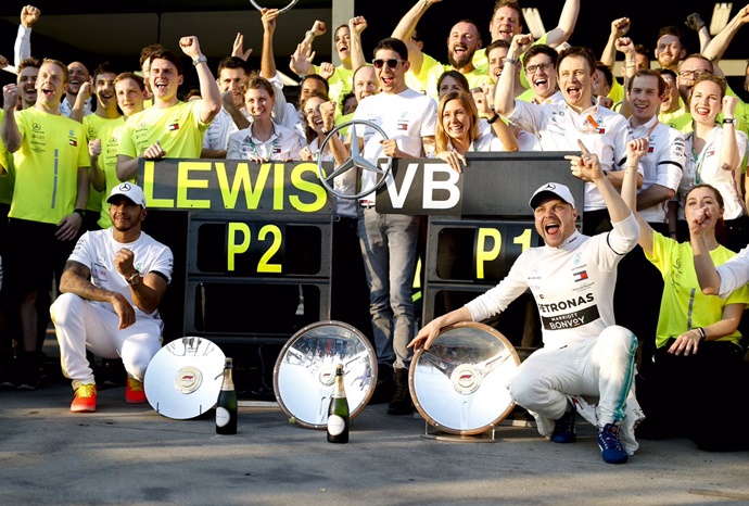 Domingo en Australia-Mercedes: Bottas se lleva los 26 puntos