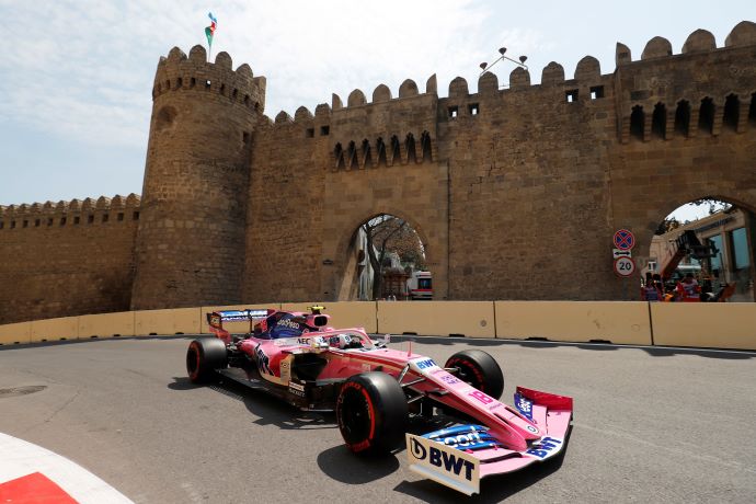 Viernes en Azerbaiyán - Racing Point cuesta arriba en prácticas incompletas de Bakú