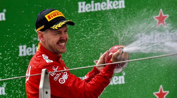 Vettel "se corona" como el piloto más rentable