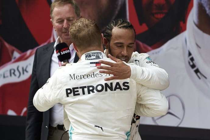 Hamilton es precavido: "Aún no vemos la situación real, el Ferrari es muy fuerte"