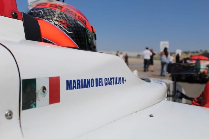 Sulaimán gana la carrera 1 en Aguascalientes, México en la F4 NACAM