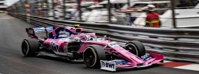 Jueves en Mónaco - Racing Point descolorido en 1er. contacto del GP más rosa del calendario