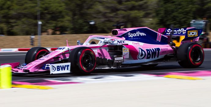 Sábado en Francia - Racing Point desvanece aspiraciones rosas eliminado en Q1 y Q2