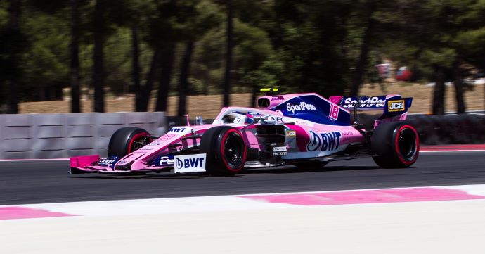 Sábado en Francia - Racing Point desvanece aspiraciones rosas eliminado en Q1 y Q2