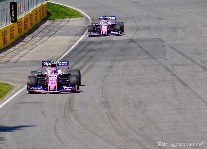 Domingo en Canadá - Racing Point rescata 2 puntos en casa con el de casa