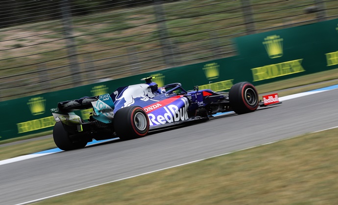 Sábado en Alemania - Toro Rosso: No fue suficiente