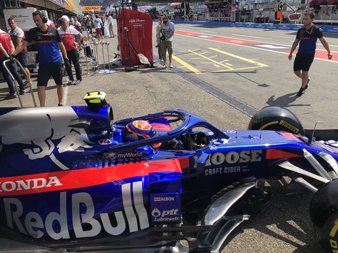 Viernes en Alemania - Toro Rosso: "En la búsqueda del setup adecuado para unas condiciones extremas"