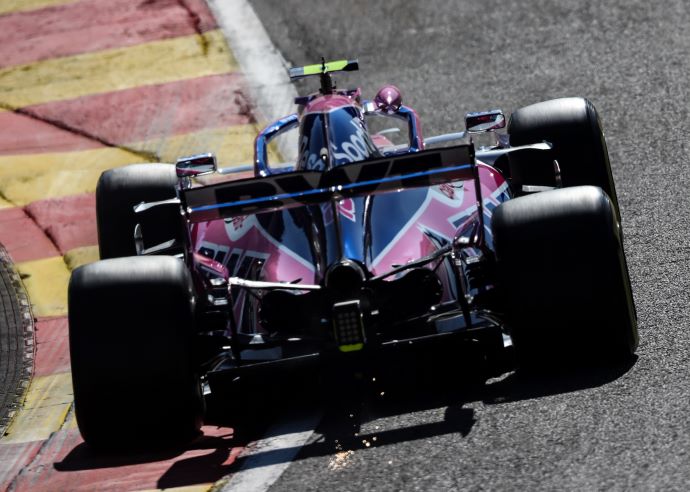 Sábado en Bélgica – Racing Point se mete a la Q3 con especificación anterior en manos de Checo y saldrá 7º.