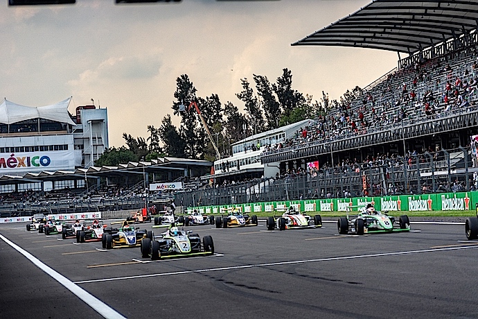 La temporada 2018-2019 de la FIA Fórmula 4 Nacam se prepara para la final en la Ciudad de México