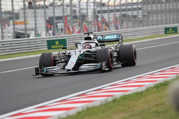 Libres 3 en Hungría: Hamilton primero con nuevo récord de pista
