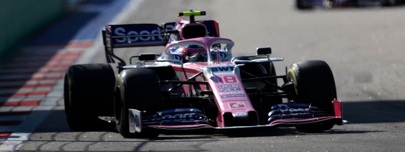 Domingo en Rusia - Racing Point cumple promesa y sale P7 y con 6 puntos color rosa mexicano de Sochi