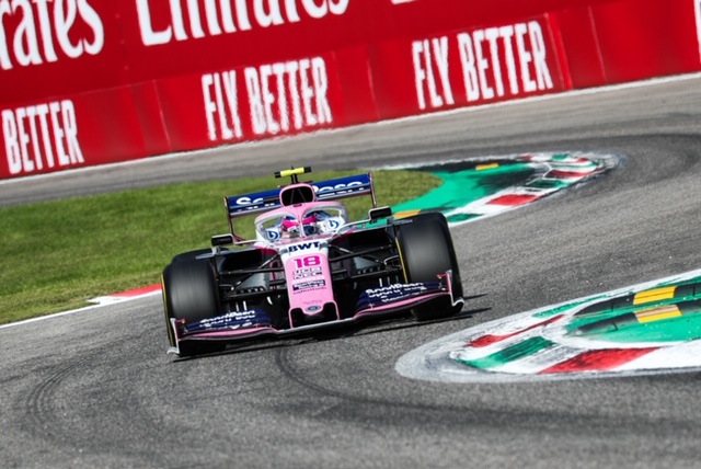 Domingo en Italia - Racing Point y Checo Pérez remontan 11 posiciones y se meten al Top 10 en Monza