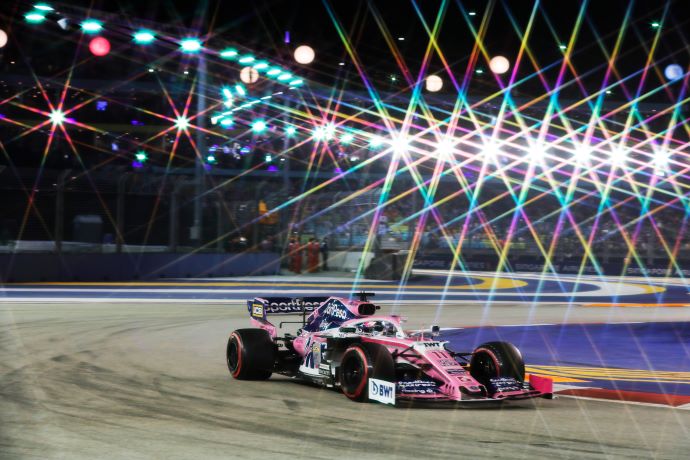 Sábado en Singapur – Racing Point pinta de rosa los muros de Marina Bay y se complica el pase a Q3