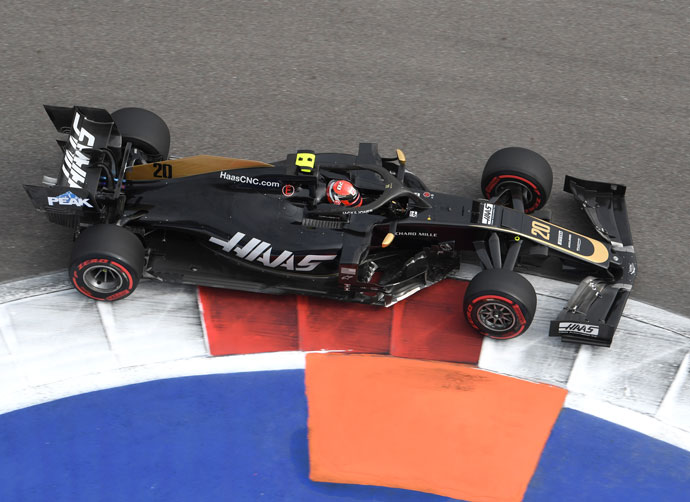 domingo en rusia haas puntos para magnussen