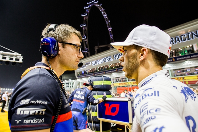 Domingo en Singapur - Toro Rosso: Agridulce fin de semana en la calles de Marina Bay