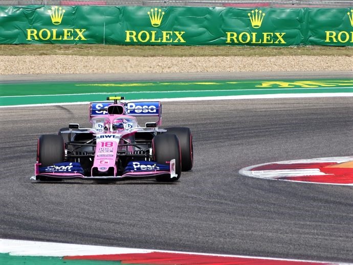 Sábado en Estados Unidos – Racing Point y Checo partirán desde los Pits y Stroll P14 en el Circuito de las Américas