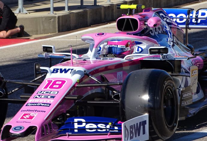 Viernes en Estados Unidos - Racing Point desequilibrado en el 1er día de ensayos en Austin