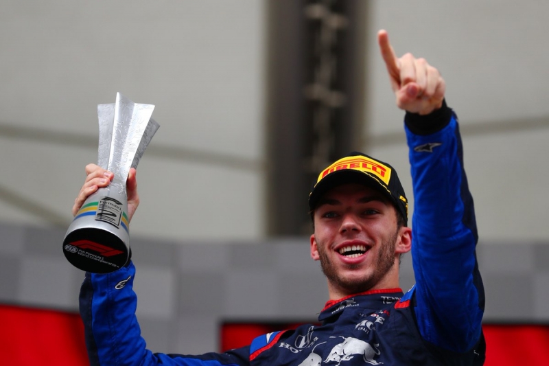 Domingo en Brasil - Toro Rosso: Gasly logra un segundo puesto magistral en el mejor día de su vida