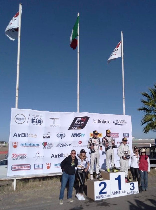 Andrés Pérez de Lara y Noel León se reparten victorias del GP de Aguascalientes de la FIA F4 NACAM