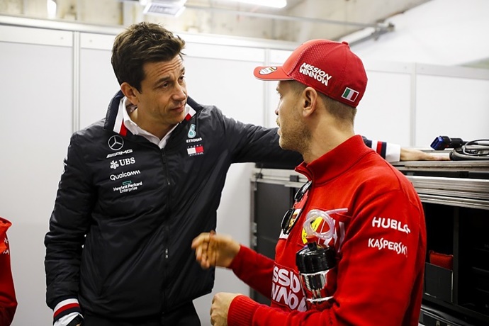 Acuerdo sorpresa de Mercedes con Vettel para ser el compañero de Hamilton en 2020