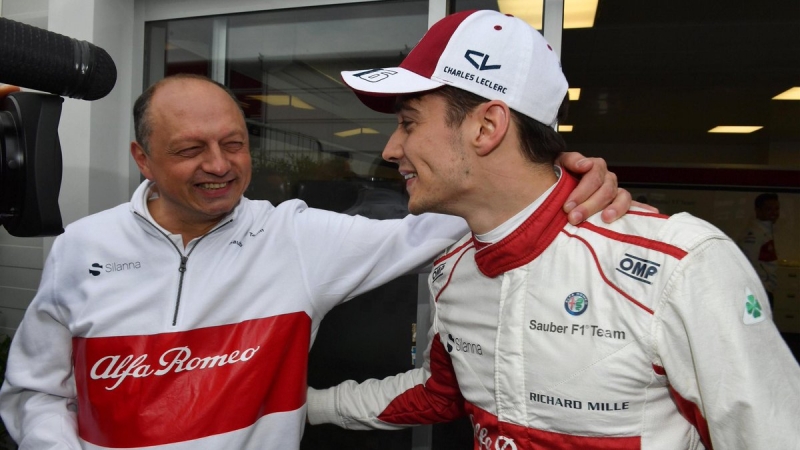 Frederic Vasseur confirma las cualidades de Leclerc
