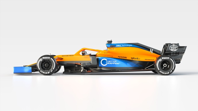 McLaren presenta su nuevo MCL35