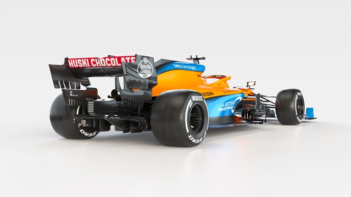 McLaren presenta su nuevo MCL35