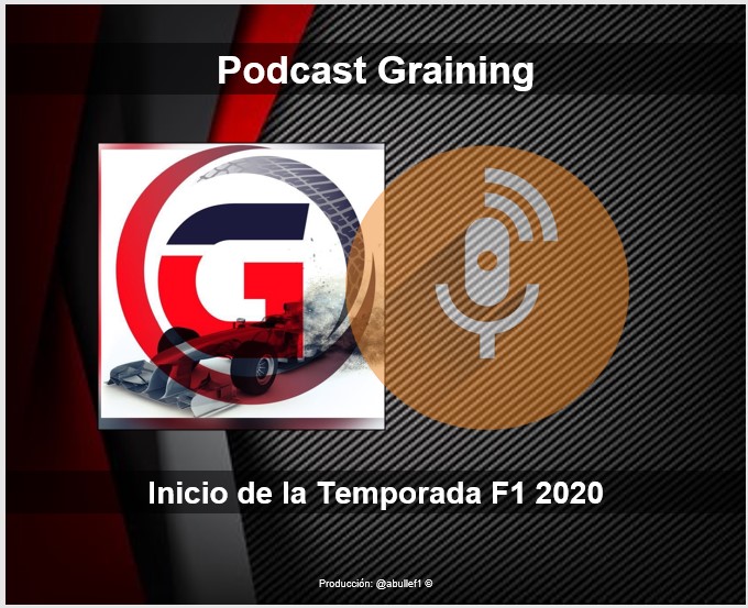 Podcast Graining con el inicio de la Temporada F1 2020 Graining