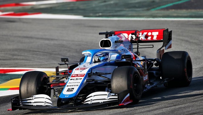Test F1 2020: Día-3-Williams-solvental-bien-los-problemas