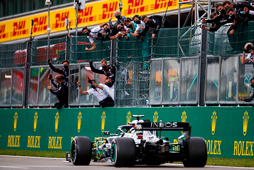 Domingo en Bélgica - Mercedes se da un paseo por Spa y hace un 1-2