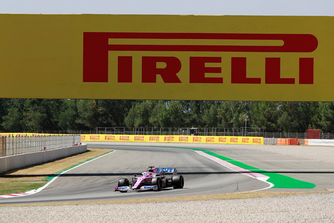 Sábado en España - Racing Point tiene un día rosa en Montmeló