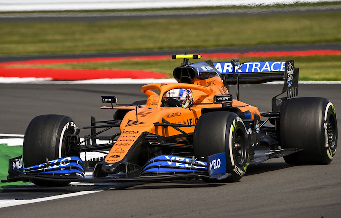 Domingo en Gran Bretaña – McLaren rescata 2 puntos con Lando y Sainz fuera del Top 10