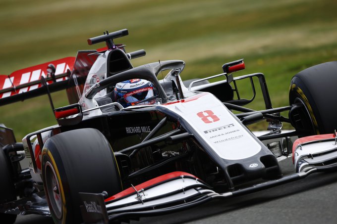 Sábado en Gran Bretaña - Haas: Grosjean entra en Q2