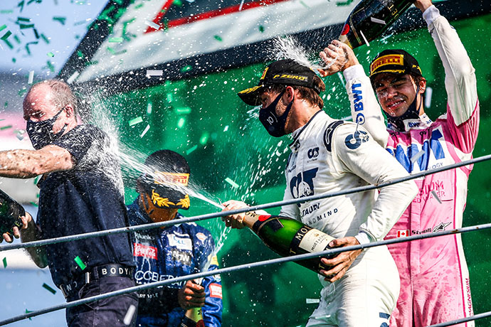 Domingo en Italia - Racing Point llega al podium con Lance