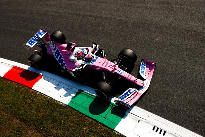 Viernes en Italia - Racing Point no encuentra su mejor rendimiento