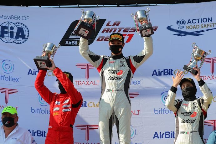 El campeonato de la FIA F4 NACAM sigue sus acciones en el GP de Querétaro - México