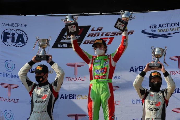 El campeonato de la FIA F4 NACAM sigue sus acciones en el GP de Querétaro - México