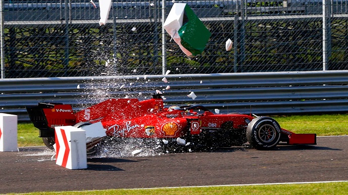 Vettel considera que merecen estar tan abajo en la parrilla