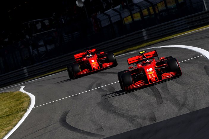 Domingo en Eifel - Ferrari se conforma con los puntos de Leclerc