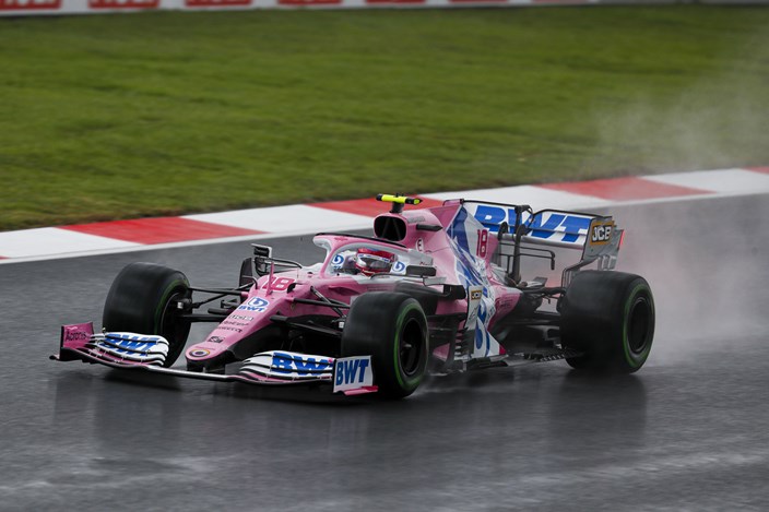 Clasificación en Turquía: Stroll brilla bajo la lluvia y logra su primera pole en F1