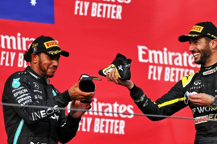 Domingo en Emilia Romaña - Renault: Ricciardo vuelve a subirse al podio con un tercer lugar