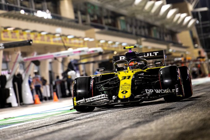 Sábado en Sakhir - Renault solo consigue entrar en Q3 con Ricciardo