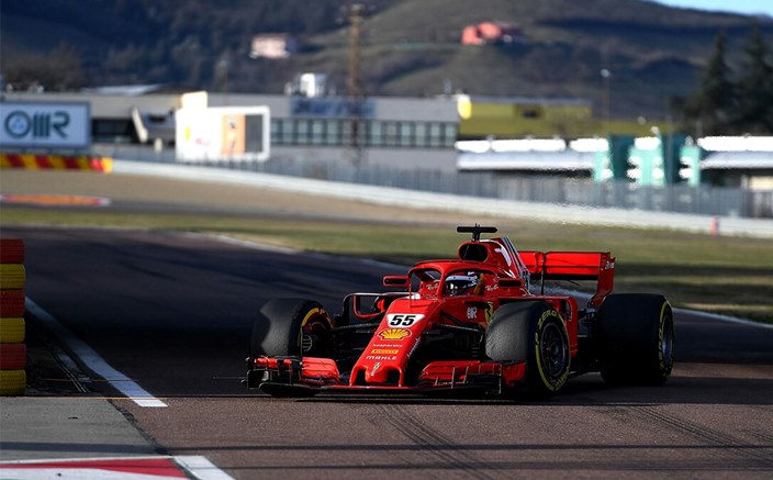Carlos Sainz, tras su primer test oficial con Ferrari: "Un día que nunca olvidaré"