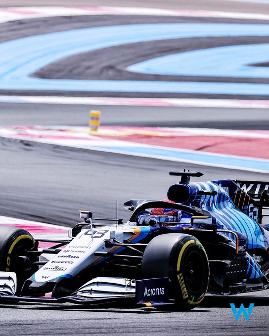 Viernes en Francia- Williams centrados en el comportamiento de los neumáticos