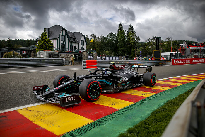 Viernes en Bélgica – Mercedes comparte el liderato del las primeras prácticas libres en Spa