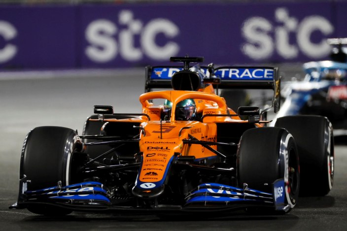 Domingo en Abu Dhabi - McLaren: Ricciardo sorprende; Norris decepciona
