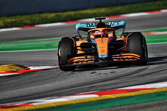 Test F1 2022: Día 2 – McLaren sigue manteniéndose arriba con Ricciardo