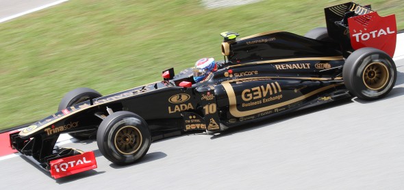 Lotus en el GP de Malasia 2011