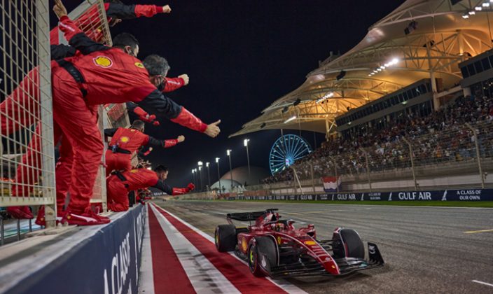 Leclerc, sobre Sainz: “Los dos somos muy competitivos una vez que entramos en la pista”