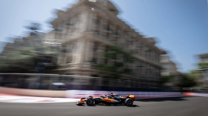 Sábado en Azerbaiyán - McLaren, de vacío en la Sprint